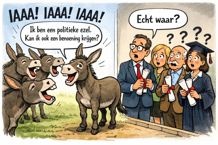 ‘Ik ben een politieke ezel’
