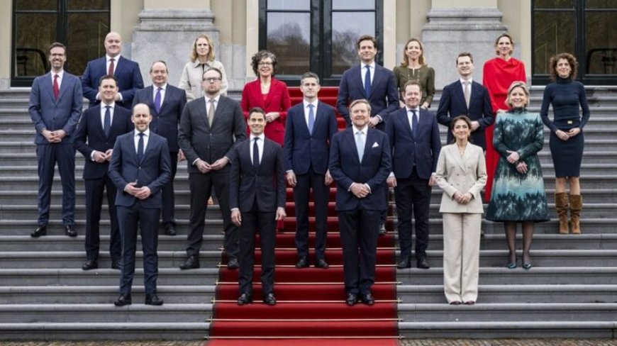 President Geerlings-Simons feliciteert Rob Jetten met premierschap