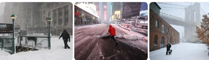 ‘BLOCKBUSTER BLIZZARD’ TREFT NEW YORK