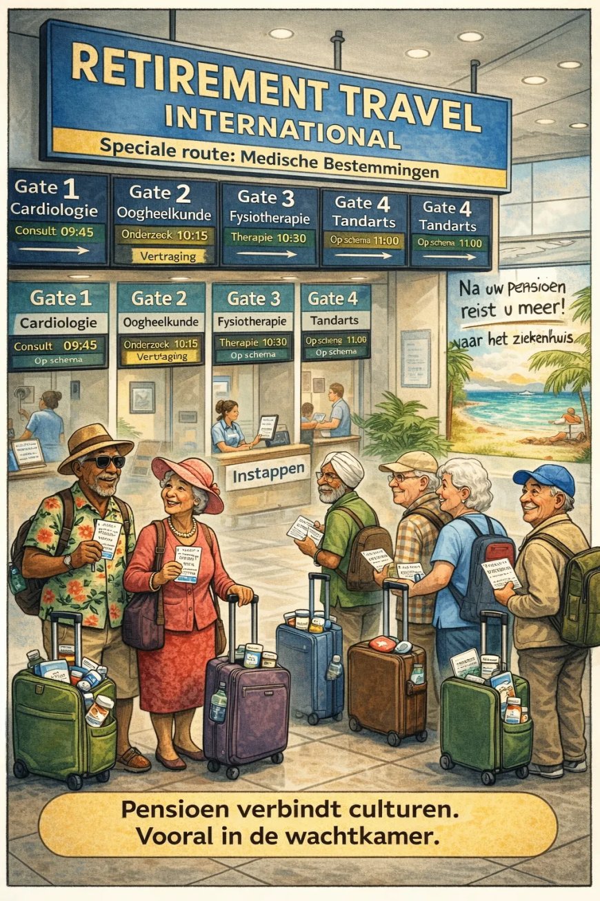 Pensioen reisbureau “Dr. Bestemming” officieel geopend