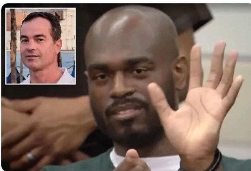 Mannelijke prostituee die neurochirurg vermoordde lacht en zwaait bij zware celstraf