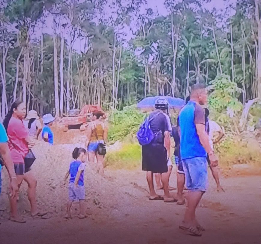 Inheemsen Grankeek te Saramacca komen op voor hun grondenrechten