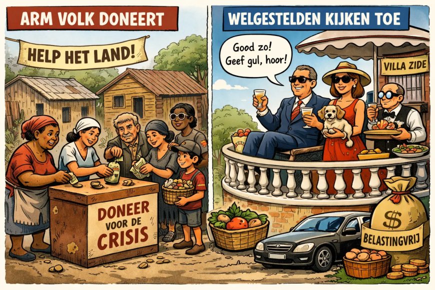 Solidariteit te koop: als crisis eenrichtingsverkeer wordt