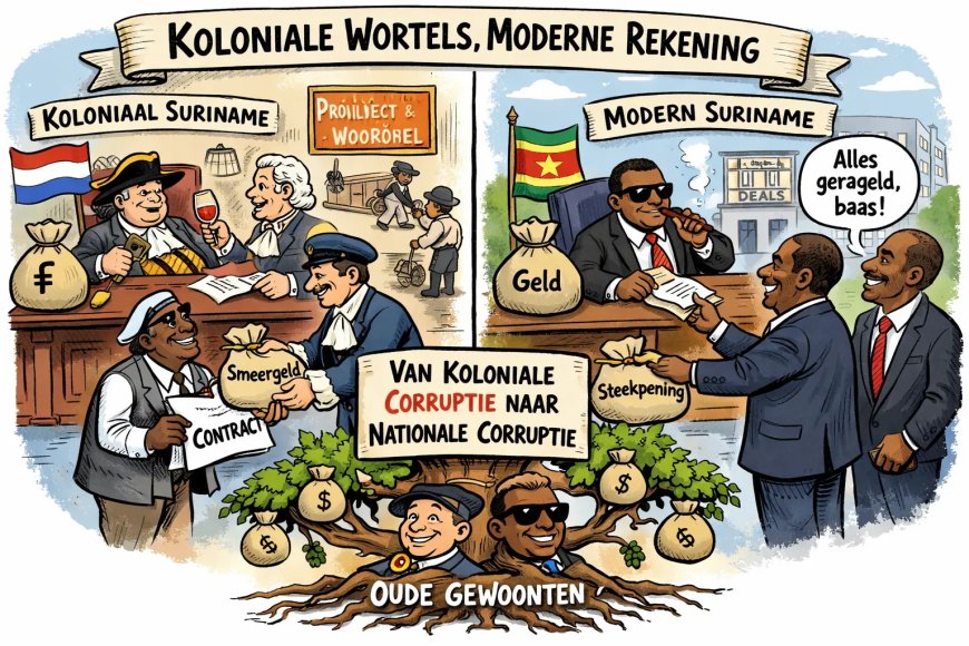 Koloniale wortels, moderne rekening