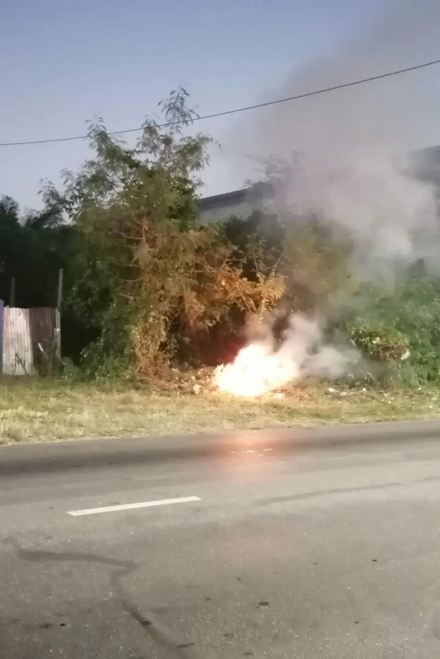 Bermbrand blijft gevaarlijk