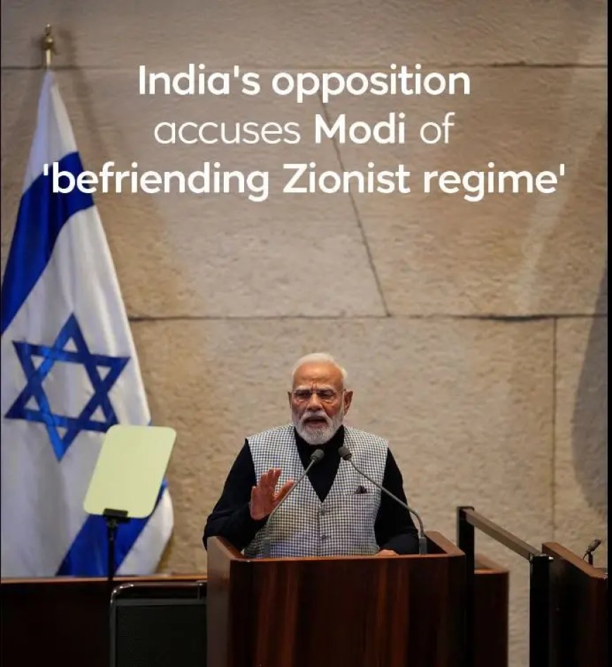 Oppositie in India valt Modi aan om Israëlbezoek en noemt het breuk met historisch beleid