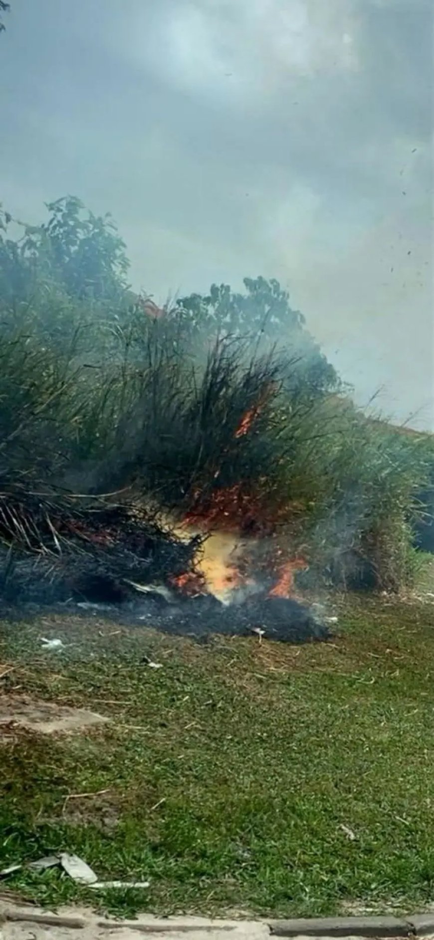 Grasbrand snel onder controle te Mattonshoop