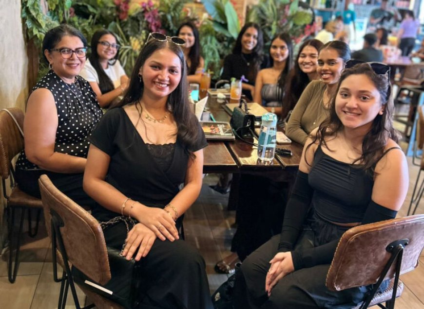 Deelneemsters Miss India Suriname zetten zich in voor sociale projecten