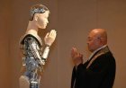 Robotmonnik in Japan leest boeddhistische teksten