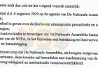 Hoefdraad  vraagt DNA besluit over vervolging opnieuw te beoordelen