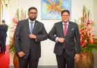 President van Guyana reageert met verslagenheid op heengang Santokhi