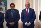 Vicepresident Jagdeo van Guyana eert Santokhi’s regionale bijdrage