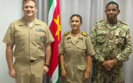 Werkbezoek U.S. Navy aan Nickerie in aanloop naar samenwerkingsprogramma’s 2026