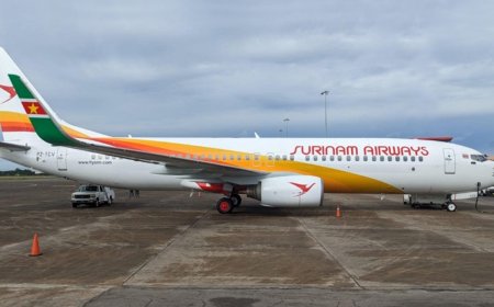 Onrust aan boord vlucht Amsterdam–Paramaribo