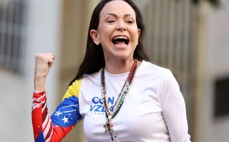 Oppositieleidster Maria Corina Machado: “Ik keer in komende weken terug naar Venezuela”