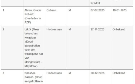 Drie ontzielde lichamen nog niet geclaimd