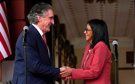 VS en Venezuela herstellen diplomatieke banden; president Rodríguez zoekt dialoog met Washing