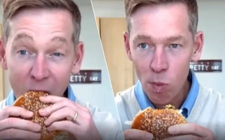 Opmerkelijk – CEO McDonald’s viraal met ongemakkelijke smaaktest van nieuwe burger