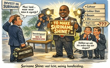 Suriname laten schitteren of alleen laten glimmen?