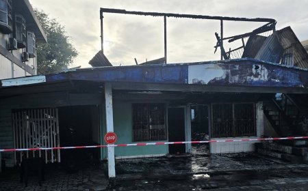 Woningbrand in Nieuw-Nickerie vermoedelijk veroorzaakt door defecte ventilator