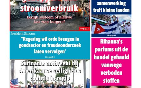 Dagblad Suriname, zaterdag 7 maart 2026