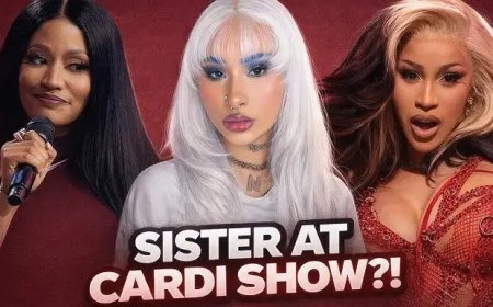 Cardi B reageert op aanwezigheid van Nicky Minaj’s zus bij haar concert 