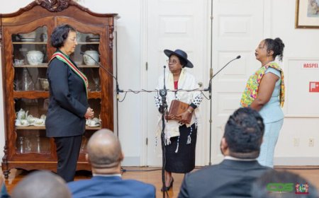 Nita Belfor-Amoida beëdigd als nieuwe directeur MI-GLIS