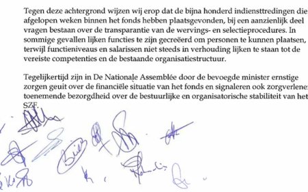 Onrust bij SZF: staf uit zorgen over terugdraaien personeelsbesluiten