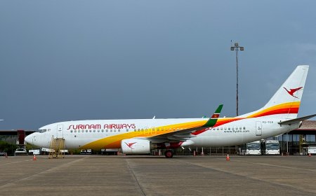 SLM-vlucht keert kort na vertrek terug naar Zanderij na medische noodsituatie aan boord