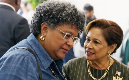 Spanning tussen Barbados en Trinidad na woordenstrijd Mottley en Persad-Bissessar