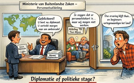 Diplomatie of betaalde vakantie?