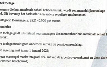 EBS-bond uit scherpe kritiek op toelage van SRD 40.000 voor managers
