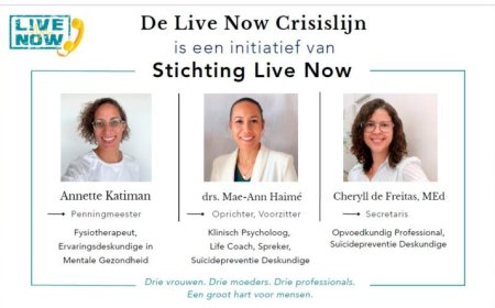 Stichting Live Now wil nationale crisislijn opzetten en roept hulp van samenleving in