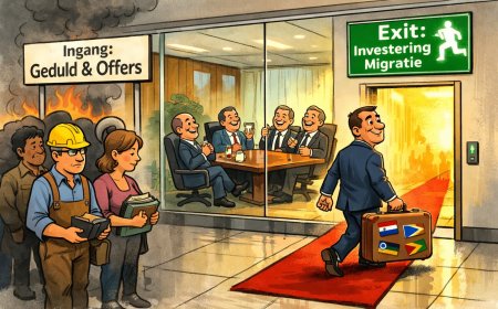 De nooduitgang van de macht 