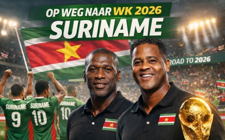 Seedorf en Kluivert helpen Suriname in jacht op historisch WK 2026-ticket