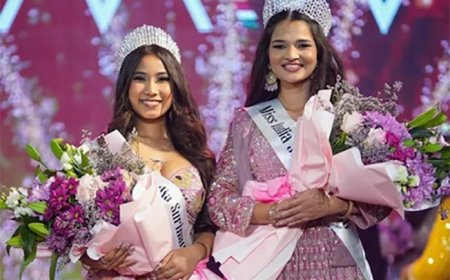 Ishika Rigpal  en Chayenn Thakoer winnen Miss India Suriname en Miss Teen India Suriname 2026