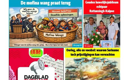 Dagblad Suriname, maandag 16 maart 2026