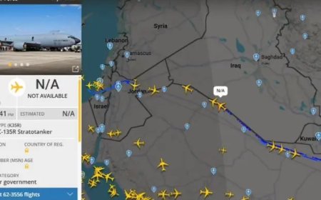 Amerikaanse militaire vliegtuigen boven Saoedi-Arabië