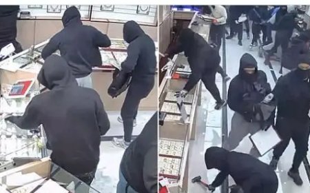 Grote juwelenroof in zeventig seconden