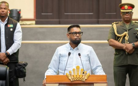 Guyana wil veiligheidssysteem versterken: president Ali kondigt maatregelen aan