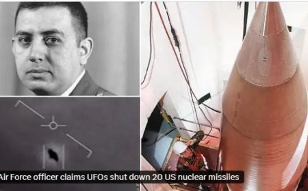 UFO zou kernraketten hebben uitgeschakeld