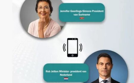 Suriname en Nederland willen samenwerking verdiepen na eerste gesprek Simons en Jetten