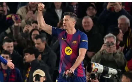 Lewandowski verbreekt record van Messi in Champions League