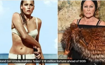 Actrice Ursula Andress verliest groot deel van haar vermogen