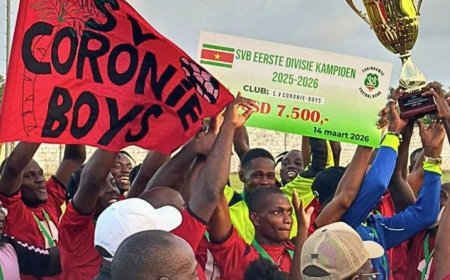 Coronieboys eerstedivisiekampioen, beslissingswedstrijd om semikampioenschap