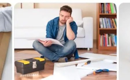 Man verdient geld met meubels in elkaar zetten