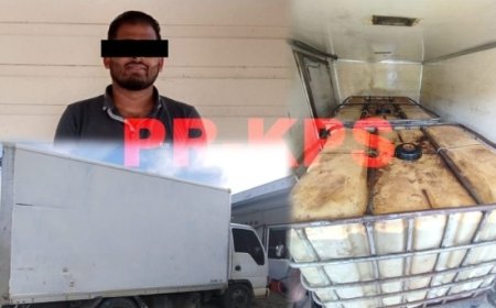 Brandstofsmokkelaar aangehouden door politie