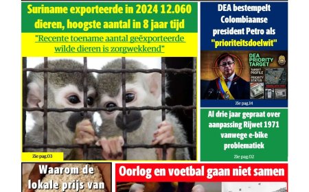 Dagblad Suriname, maandag 23 maart 2026