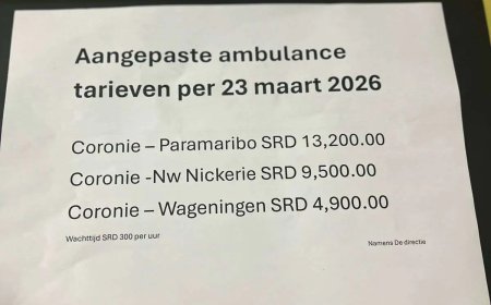 Zorgen in Coronie over stijgende ambulancekosten