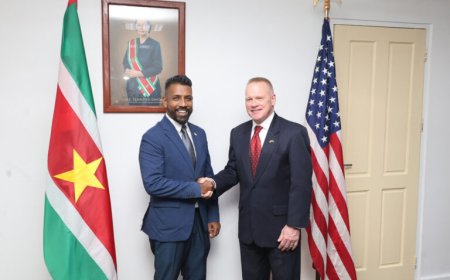 VS steunen Suriname met USD 1 miljoen voor bestrijding zware criminaliteit